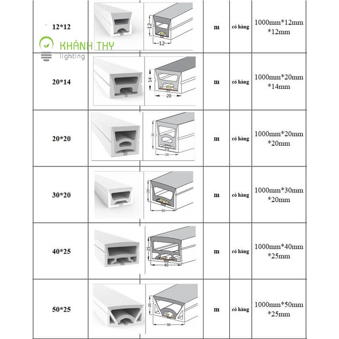 Led silicon dẻo uốn cong định hình, dùng uốn cong trên tường, trần nhà, tủ gỗ, hắt khe