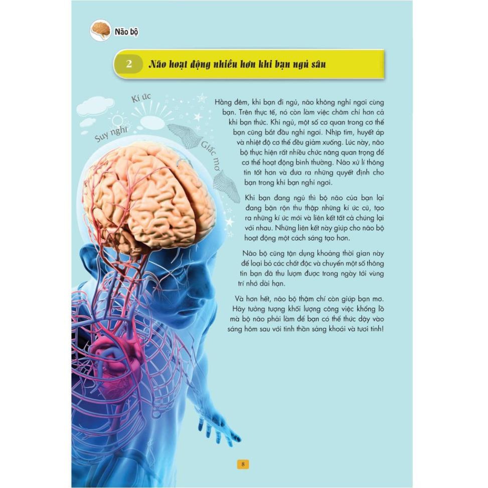 Cuốn sách 365 Sự Thật Về Cơ Thể Người - Minh Long