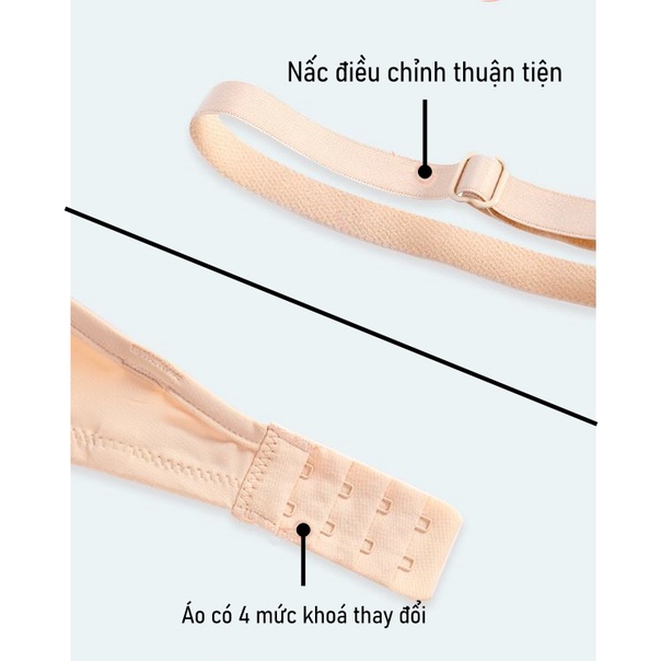 Áo lót nữ cạp chống hằn mỡ Kately màu trơn không gọng, đệm vừa, áo ngực nữ tôn vòng 1 gợi cảm quyến rũ AL003 | BigBuy360 - bigbuy360.vn