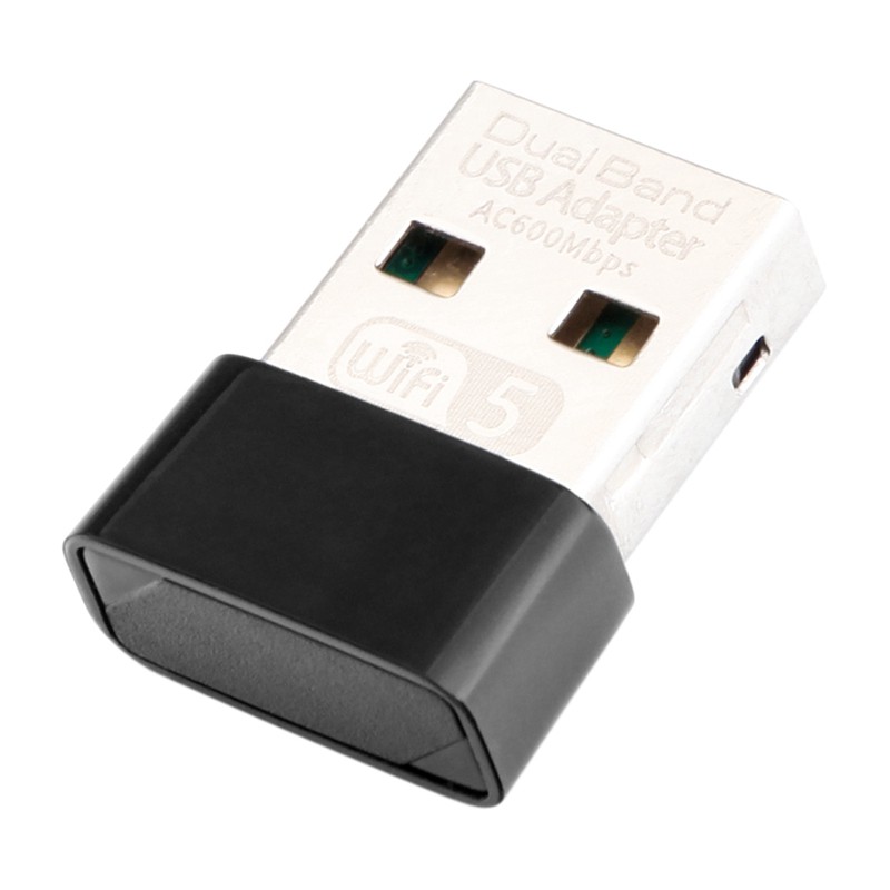 Bộ Thu Sóng Wifi Không Dây Ac600Mbps 2.4 / 5.8g Cho Máy Tính | BigBuy360 - bigbuy360.vn