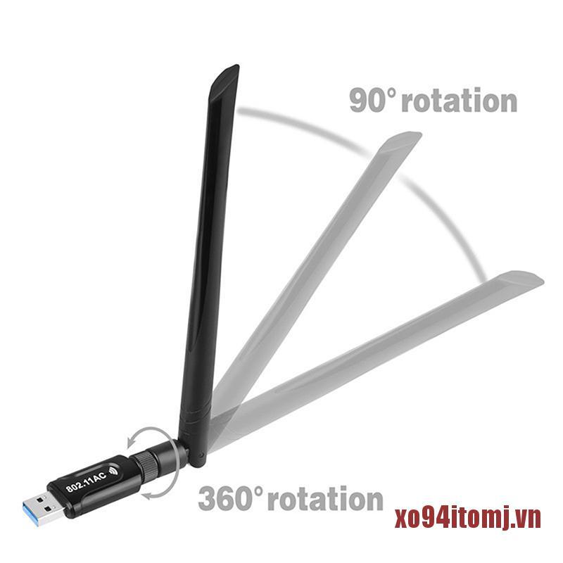 Usb Wifi Xmj 1200mbps 2.4g / 5g Antenna 802.11 | BigBuy360 - bigbuy360.vn