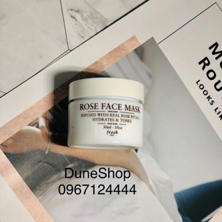💦Mặt nạ Rose Face Mask Fresh 30ml