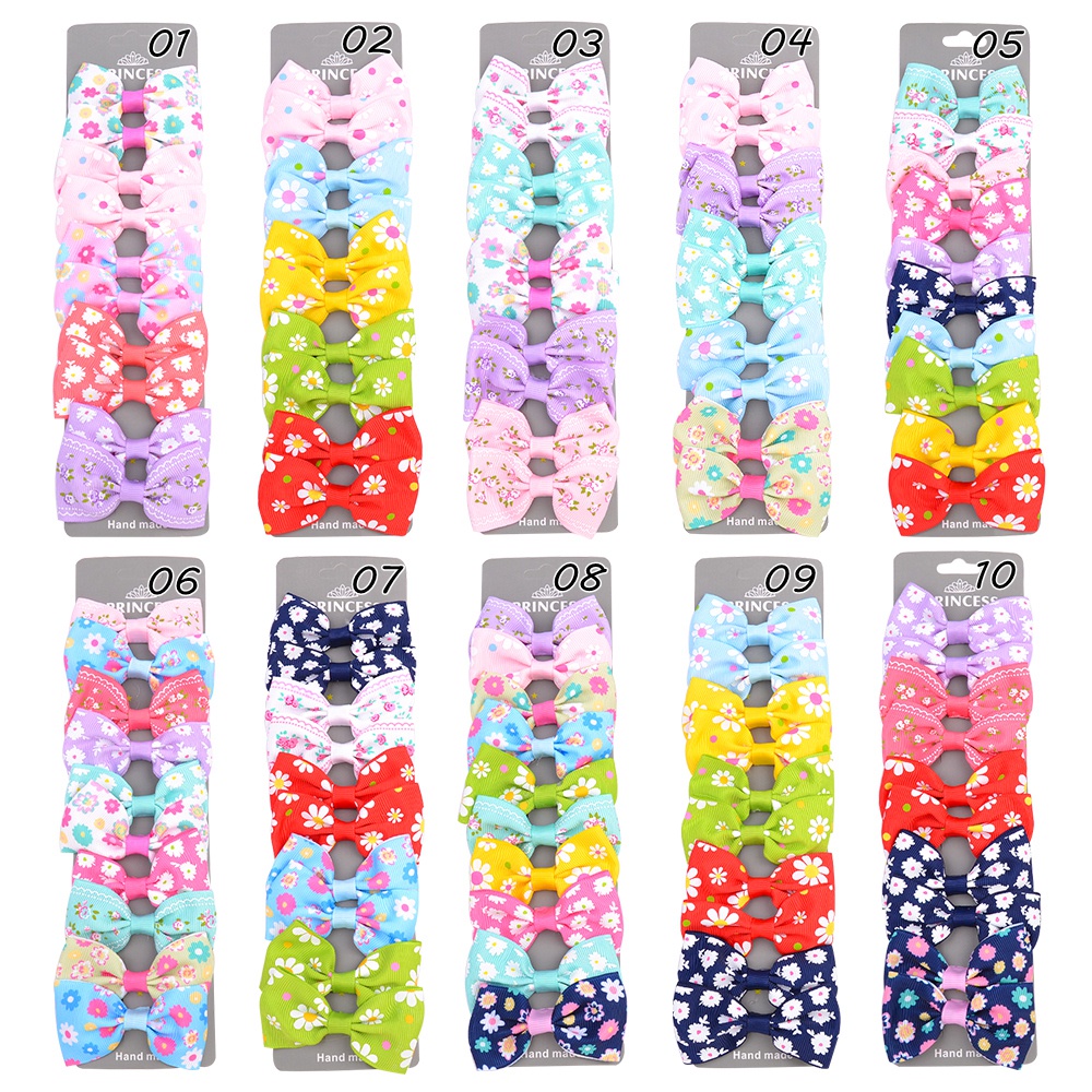 Set 10 kẹp tóc KIDSBOWS dễ thương ngộ nghĩnh cho bé gái