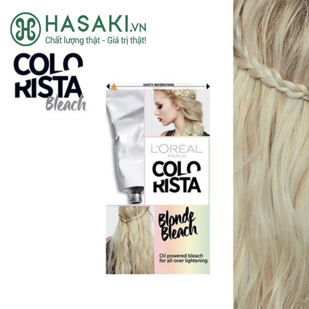 Kem Tẩy Tóc L'Oreal Colorista Blonde Bleach 144ml