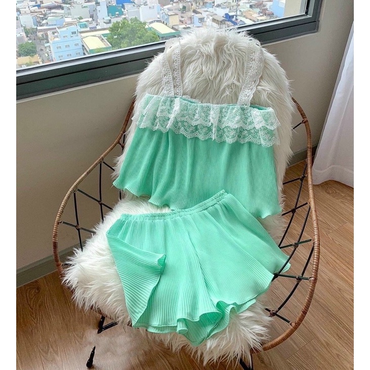 SET BỘ DẬP LY PHỐI DÂY REN SIÊU ĐẸP