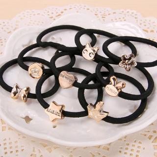 Set 5 / 10 Dây Buộc Tóc Co Giãn Thời Trang Nữ