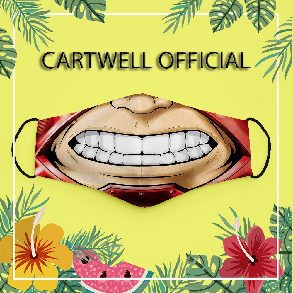 Khẩu trang trẻ em dễ thương đáng yêu thú cưng cute vui nhộn Hình Vẽ DRAWN CARTWELL kháng khuẩn bảo vệ toàn diện phòng ô