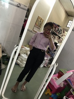 ÁO SƠ MI NƠ TAY