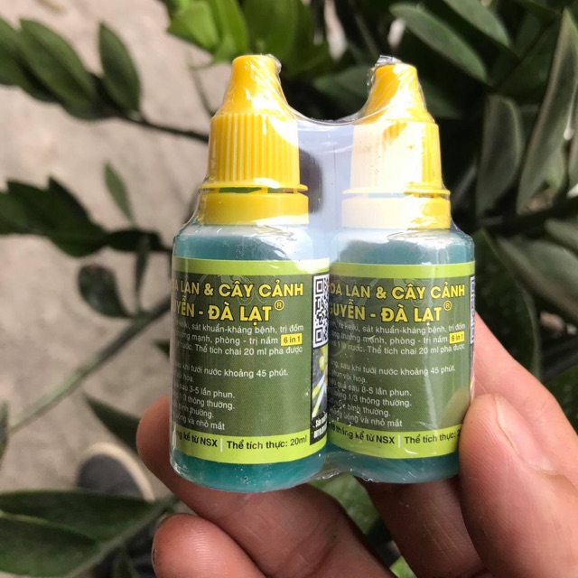 Chế phẩm hoa lan Hùng Nguyễn - Siêu ra rễ, kích keiki, trừ nấm (20ml)