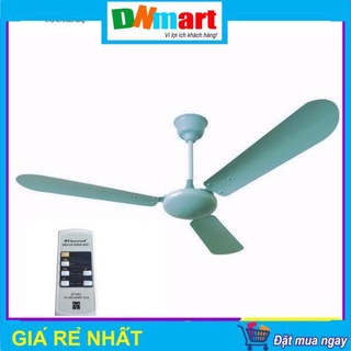 Quạt trần Vinawind QT1400X có điều khiển, cánh nhôm