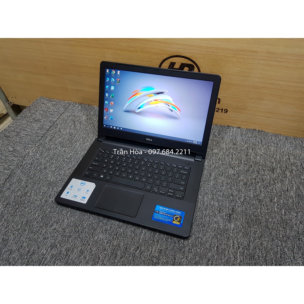 [Laptop Dell 14inch mỏng nhẹ] - Dell Vostro 3459 - Core i5 6200u, ram 8GB, ổ SSD 128GB + HDD 500GB, màn 14inch HD LED. | BigBuy360 - bigbuy360.vn