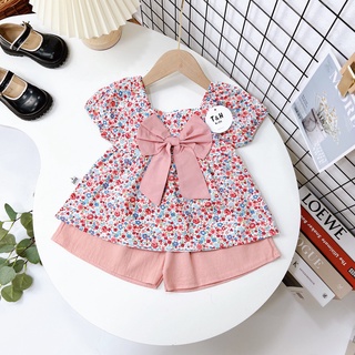Sét áo hoa dáng babydoll
