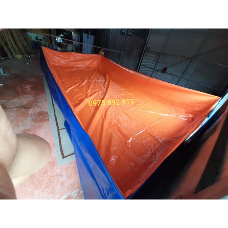 bể bạt nuôi ốc , ếch , cá, lươn - loại 20m2 cao 1m ( loại 1 )