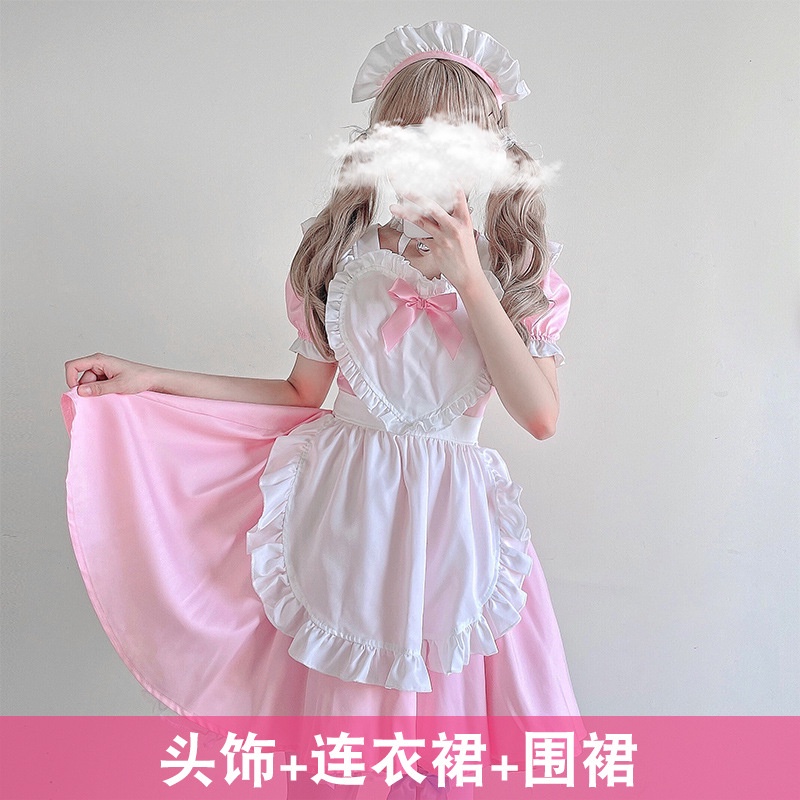 Đầm hóa trang cô hầu gái màu đen phong cách Lolita nhật bản | BigBuy360 - bigbuy360.vn