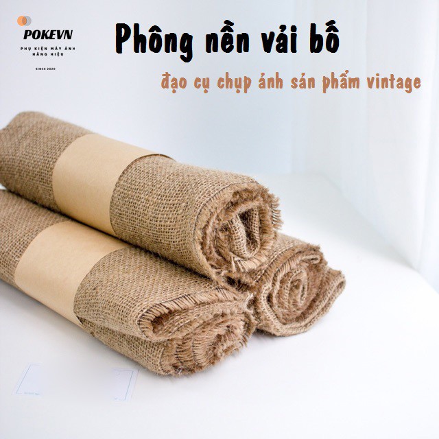 Vải bố làm phụ kiện decor trang trí chụp ảnh sản phẩm