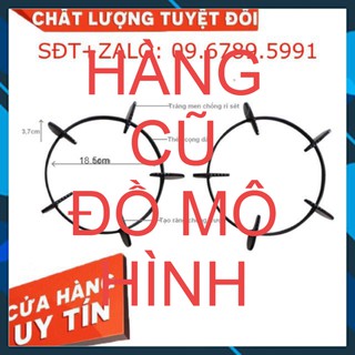 [ Hàng C Ũ ] Bộ Đôi Kiềng Bếp Gas Mặt Kính Tráng Men Cao Cấp Uy Tín
