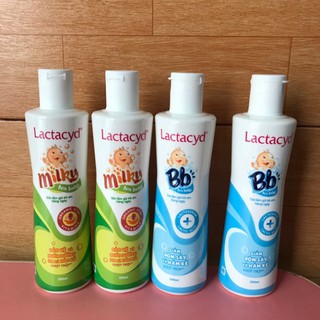 Sữa tắm gội lactacyd milky