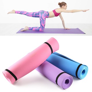 Thảm tập yoga định tuyến TPE 2 lớp dày 8mm ( tặng túi ), thảm yoga chống trơn chống trượt cao cấp tiện lợi mang theo