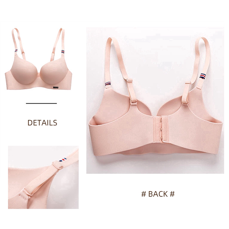 Áo lót Push Up Bra Padded Side Support Plunge Breathable Bras Korea Style Size 32-40 ABC | BigBuy360 - bigbuy360.vn