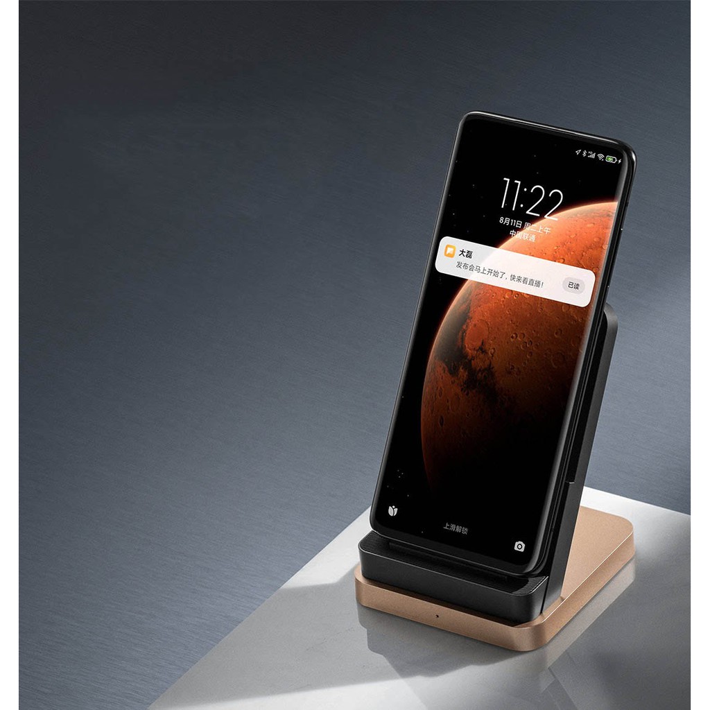 Đế sạc không dây 55W Xiaomi MDY-12-EN có quạt tản nhiệt