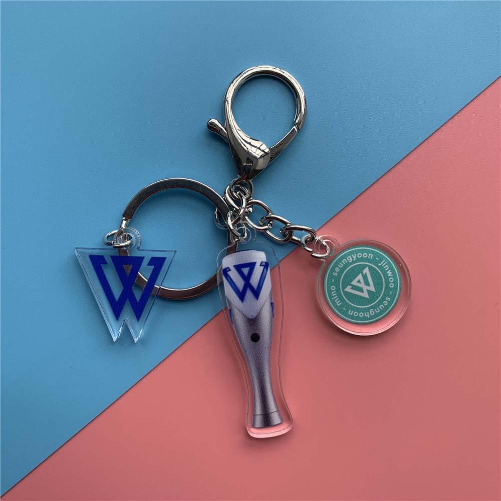 LANFY Móc Khóa In Chữ I-DLE VICTON DAY6 Dễ Thương