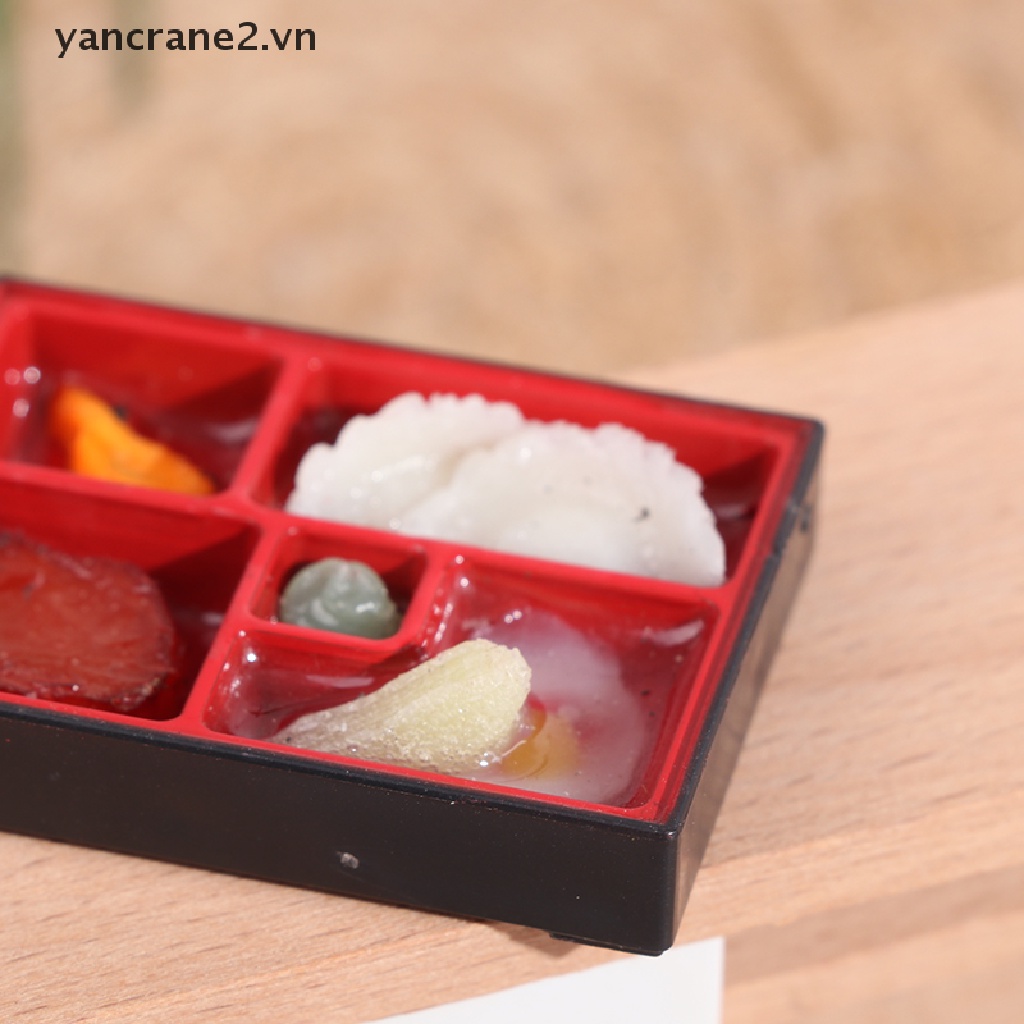 Hộp Đựng Thức Ăn Nhanh mini Kiểu Nhật Bản Cho Nhà Búp Bê Tỉ Lệ 1: 12