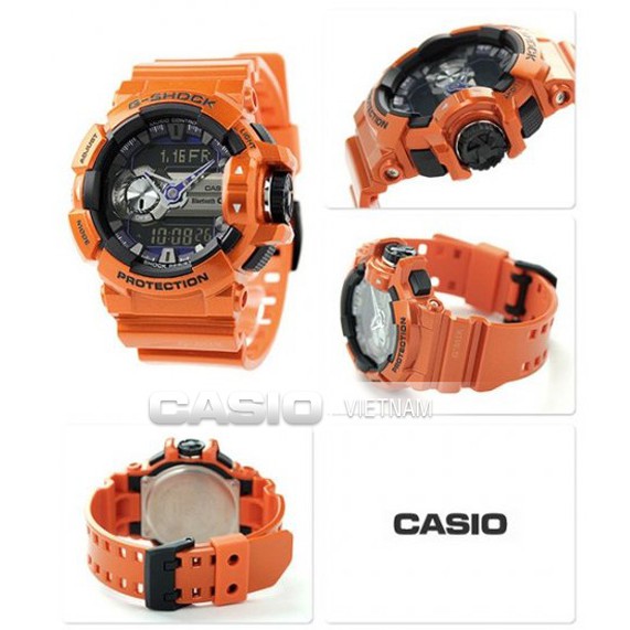 Đồng hồ nam Casio G-SHOCK GBA-400-4BDR Chính hãng - Bluetooth - Chống nước tuyệt đối