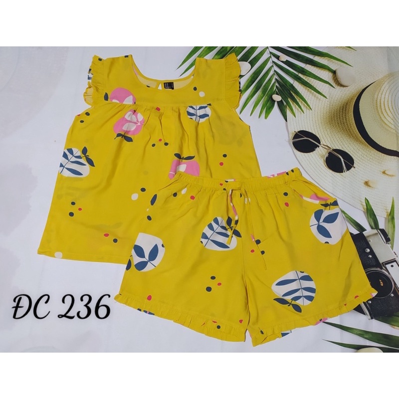 đồ bộ tole lanh mặc mát