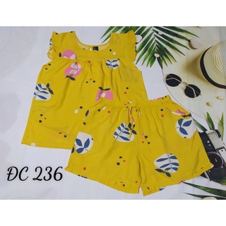 Đồ bộ tole lanh mặc mát