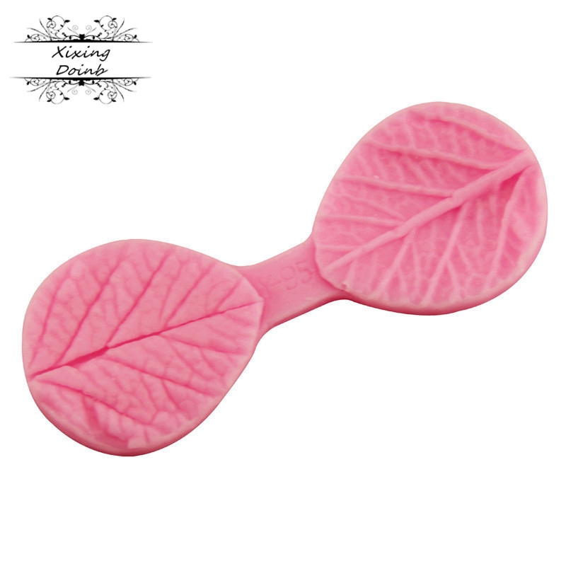 Khuôn Silicone Làm Bánh Tạo Hình Chiếc Lá Độc Đáo Tiện Dụng