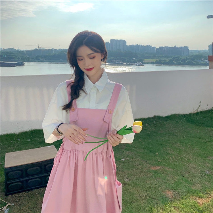 Bộ Trang Phục Hai Mảnh Gồm Áo Hai Dây Và Chân Váy Thời Trang Dành Cho Nữ 2022