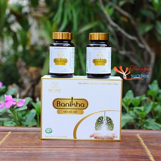 [Chính hãng] Viên bổ phế Banikha Thiên Phúc 2 lọ x 30 viên