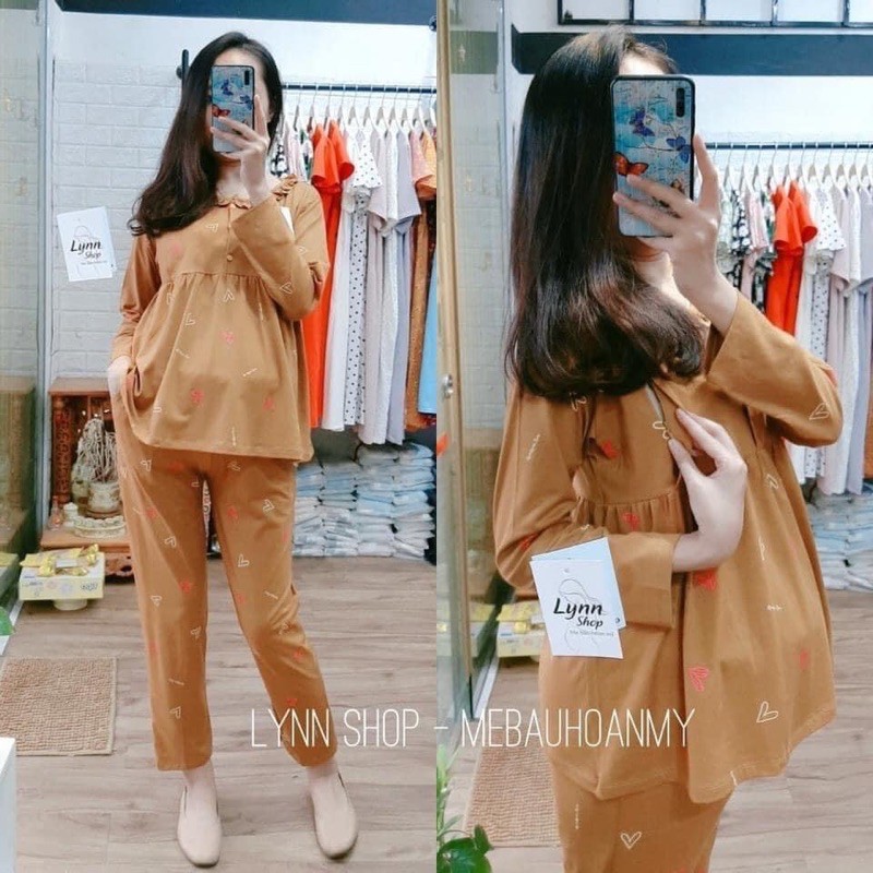 Bộ bầu dài và cho con bú khoá ti Tim mới nhất