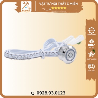 Công tắc nút nhấn mở/tắt led công tắc bật/tắt có đèn led 12v bluka