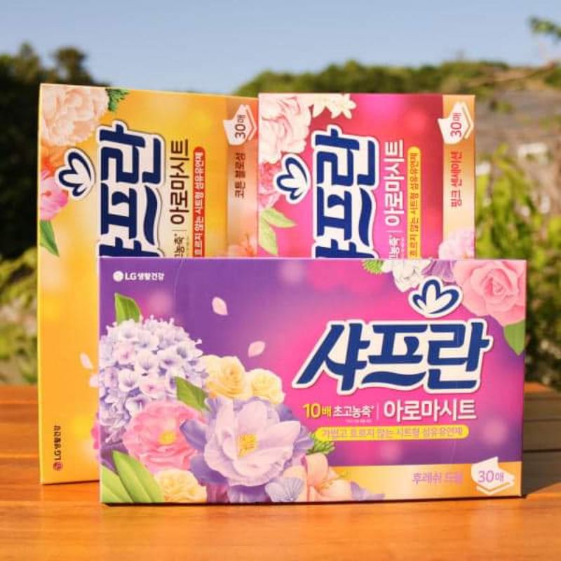 Giấy Thơm Khử Mùi Quần Áo Hộp 30m,50m Hàn Quốc Chính Hãng