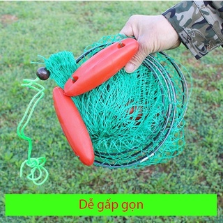 Giỏ Đựng Cá 3 Tầng Có Phao Nổi