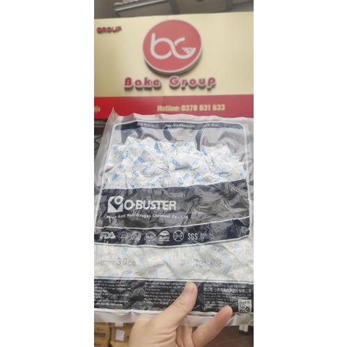 Túi hút oxi thực phẩm O-BUSTER 30cc ( 250 Gói )