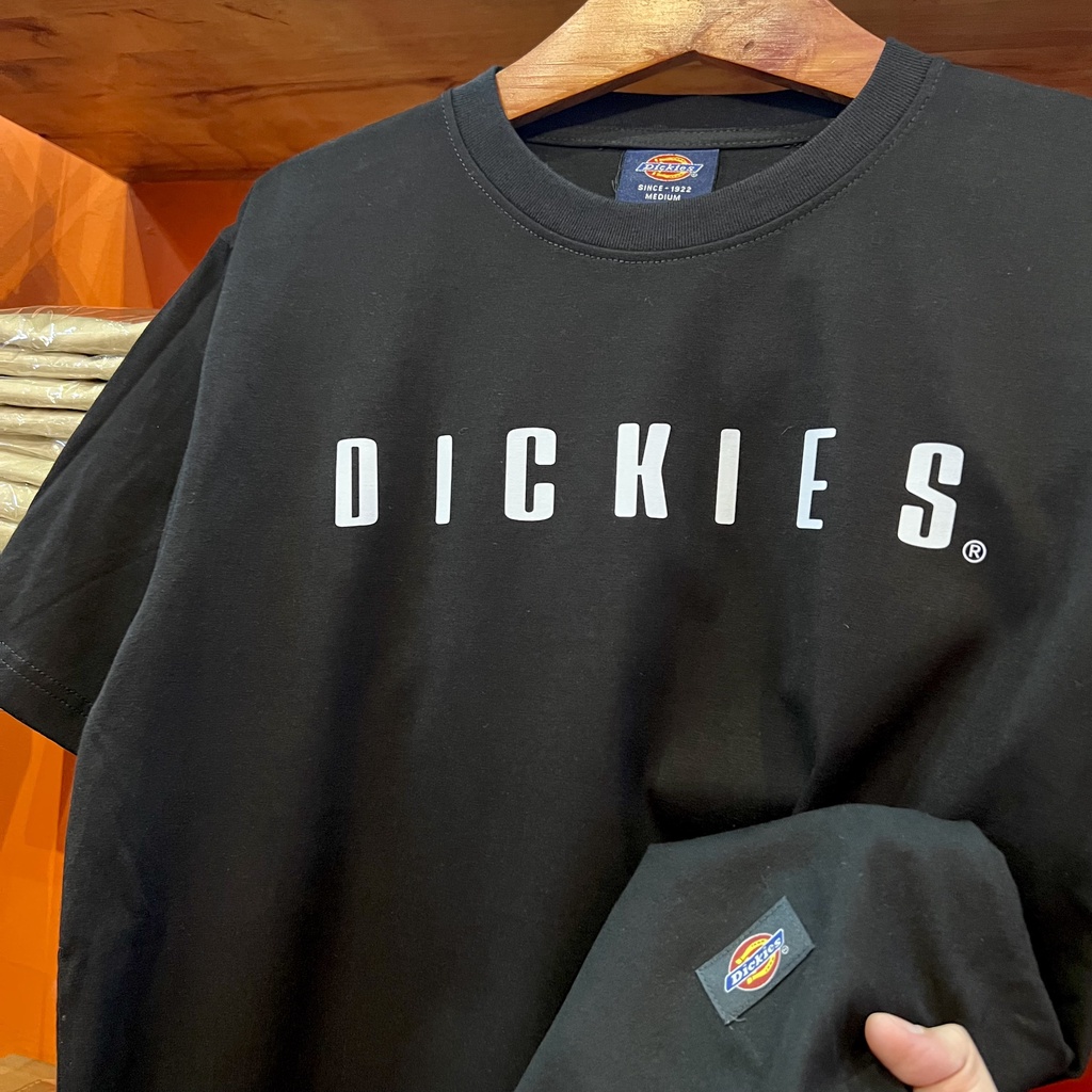 Áo thun Dickies nâu đậm - Teeshirt Dickies Original -  Unisex nam nữ - Cam kết chính hãng.