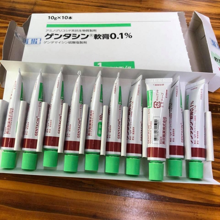 Kem mờ sẹo Gentacin Nhật Bản 10g