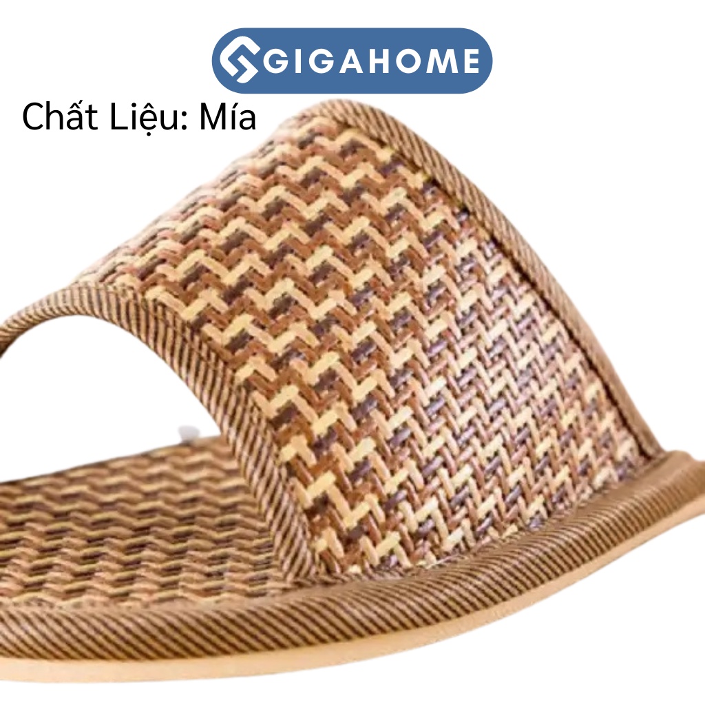 Dép Cói Đan Rơm Đi Trong Nhà, Văn Phòng GIGAHOME Thoáng Khí, Siêu Rẻ 8380