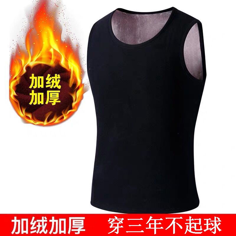 ㍿❁👍Áo Lót Cotton Không Tay Playboy Giữ Nhiệt Dày Dặn Cho Nam