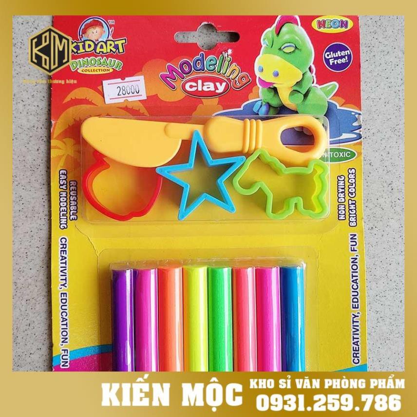 (Có sẵn hàng, giá sỉ) ✅ 𝑭𝒓𝒆𝒆𝒔𝒉𝒊𝒑 ✅ [Thái lan] Vỉ đất sét nặn cho bé hiệu Star kid .  vanphongphamkienmoc