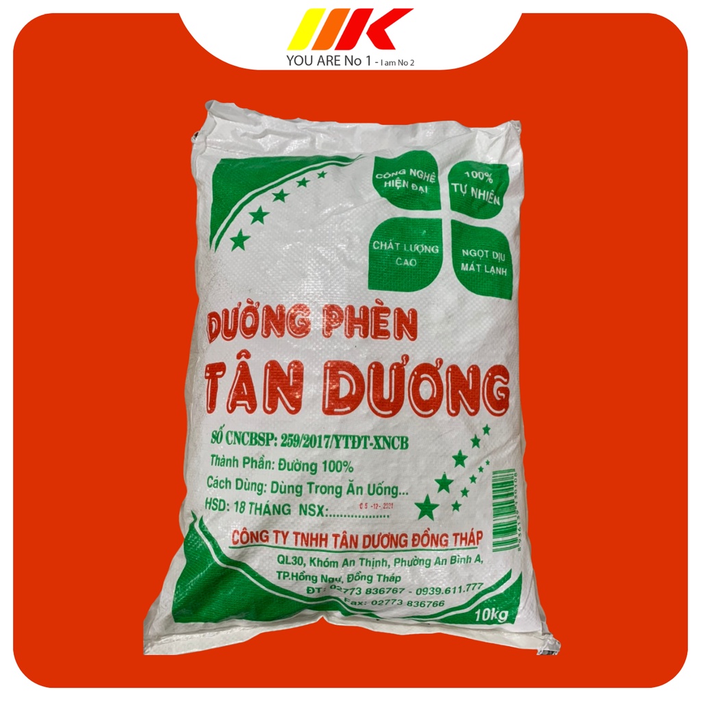 Đường Phèn Dạng Viên Tân Dương Kết Tinh Tự Nhiên 100% Bao 10Kg