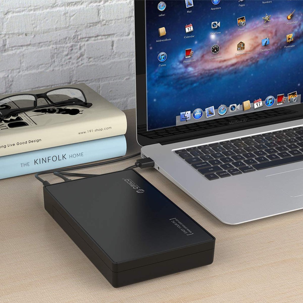 Hộp Đựng Ổ Cứng Orico 3588C3 SSD 3.5Inch Từ Cổng Sata Sang Cổng USB 3.0 / USB 3.1 Thế Hệ 1 Type C Tiện Dụng | BigBuy360 - bigbuy360.vn