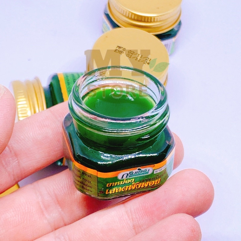 (Chính Hãng) Dầu Cù Là Thơm Thảo Dược Green Herb Thái Lan 10g