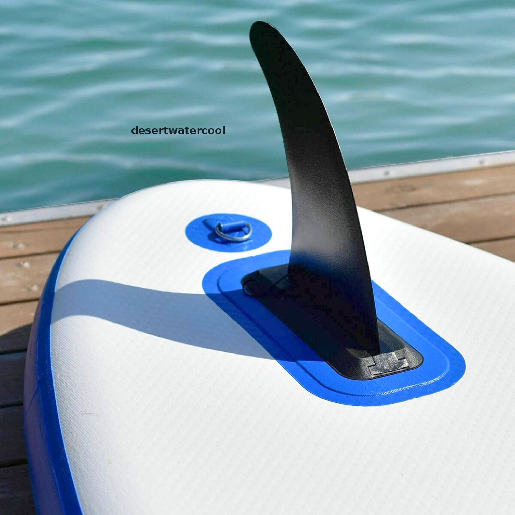 Vây ván lướt sóng SUP màu đen tháo rời được bằng nhựa tiện lợi