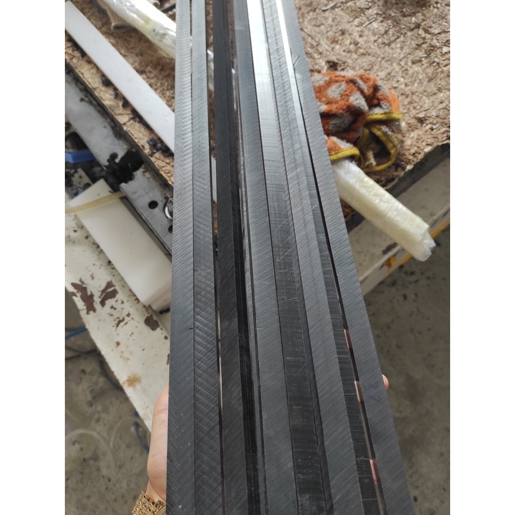 Thanh nhựa UHMWPE dày 10mm, rộng 25mm, dài 500mm