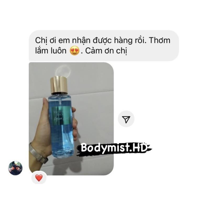 [HOT] 🌹🌹BODY MIST - XỊT THƠM AQUA KISS Victoria's Secret 250ML 💥💥 | Thế Giới Skin Care