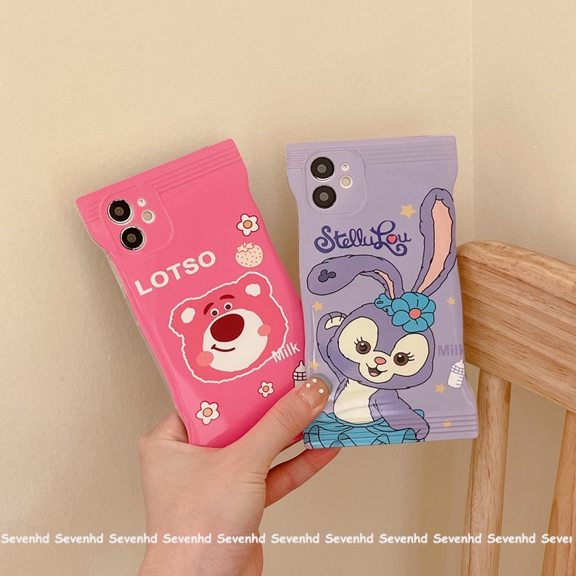 Ốp Điện Thoại Mềm Họa Tiết Hoạt Hình Cho iPhone 14 13 12 11 Pro Max X XR Xs Max 8 7 6 6s Plus SE 2020