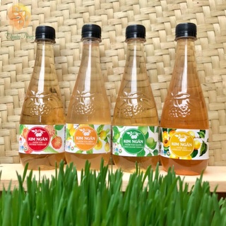 [Kim Ngân] Giấm Hoa Quả Tự Nhiên - Dấm táo/vải/táo mèo - Thuần Nông